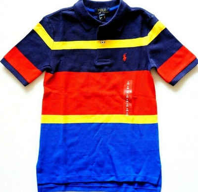 Polo Ralph Lauren Poloshirt Polo Ralph Lauren Kinder Polos, Polo RALPH LAUREN SS KC MULTI STRIPE