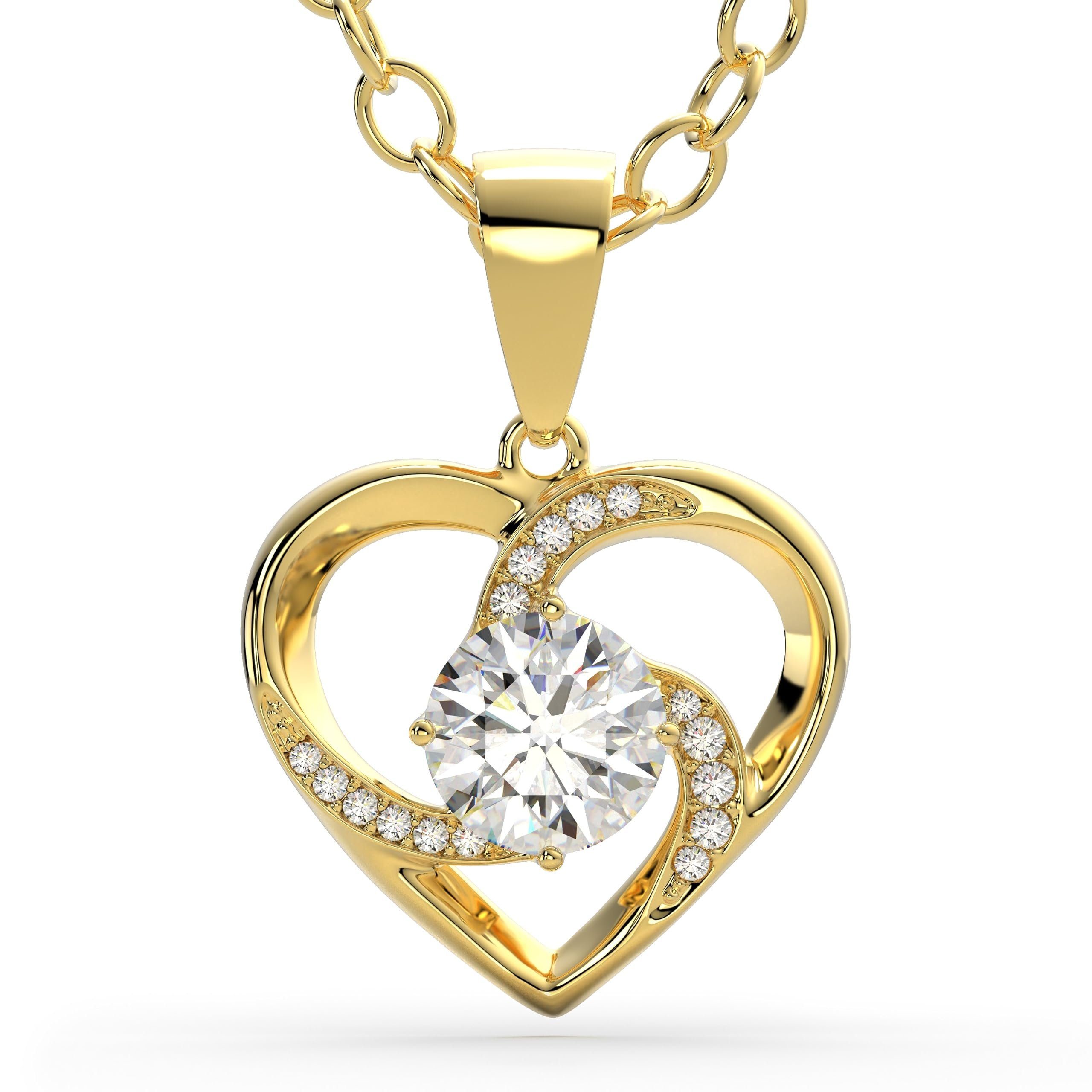 SERASAR Lederband Halskette Sterlingsilber emotion Plating [Emotion] aus Ladies Gold in necklace 18k 1-tlg), (Classic, with Sterling elegant, casual, Silver 925