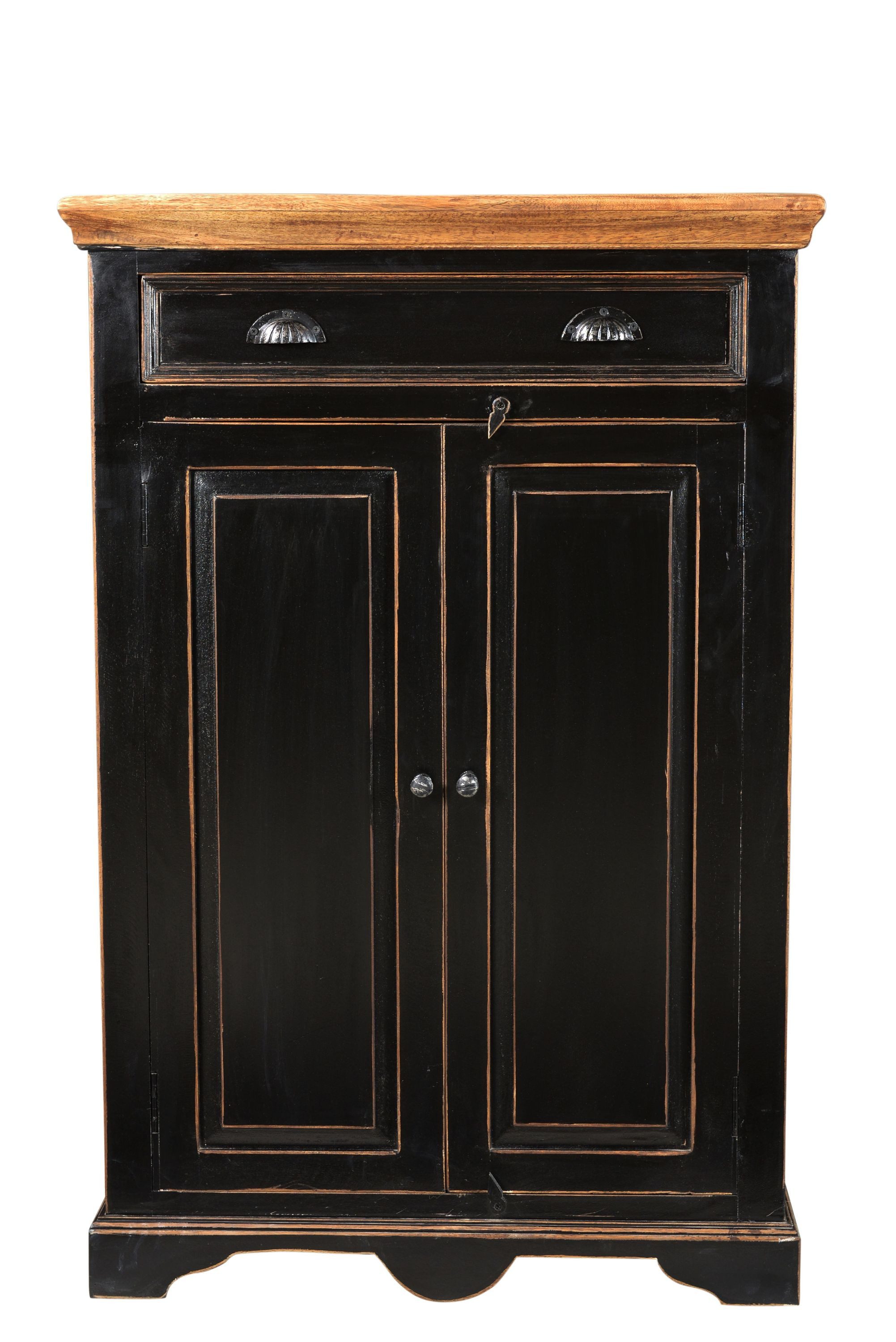 dynamic24 Highboard, Highboard CORSICA Mangoholz braun