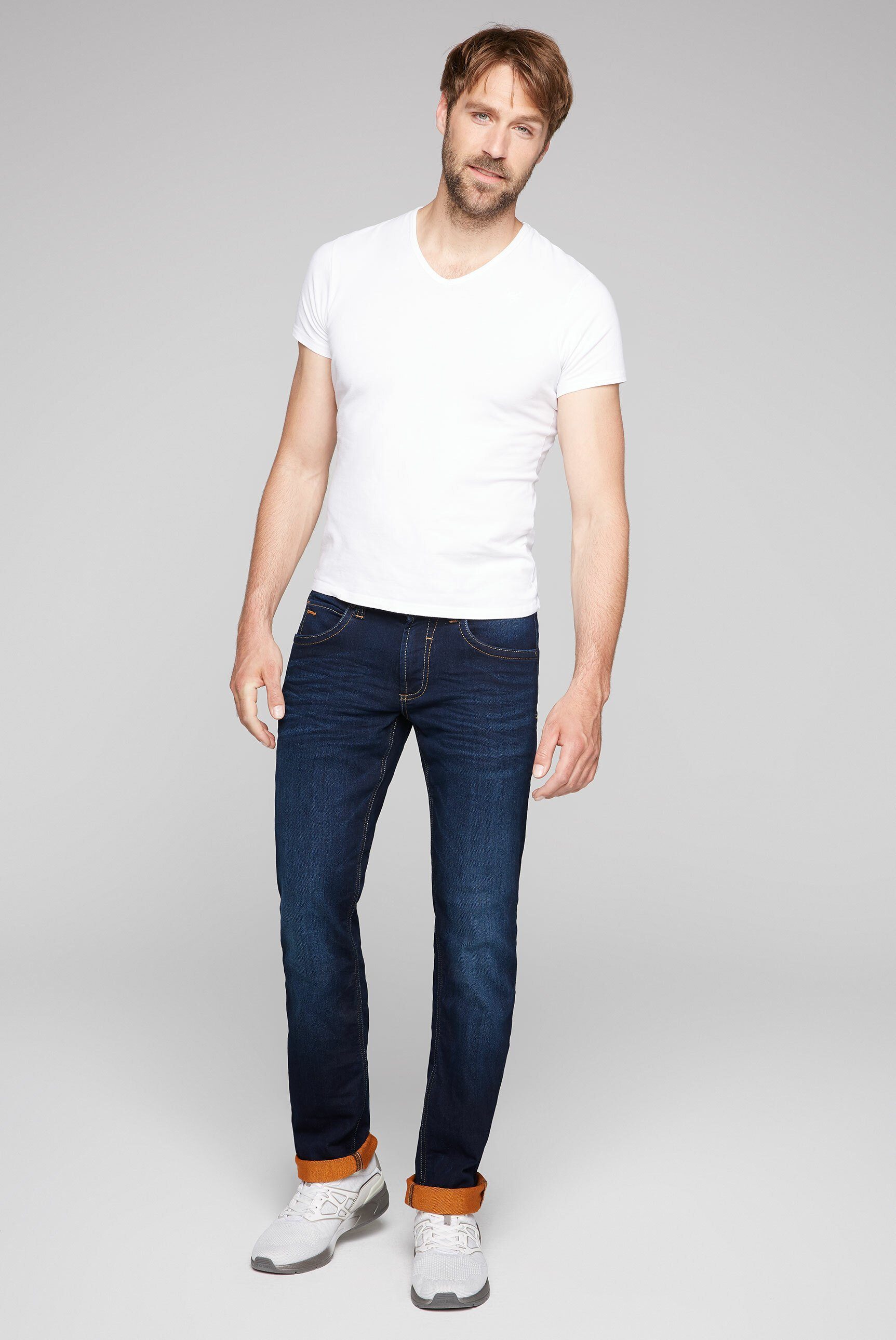 CAMP DAVID Regular-fit-Jeans mit normaler Leibhöhe
