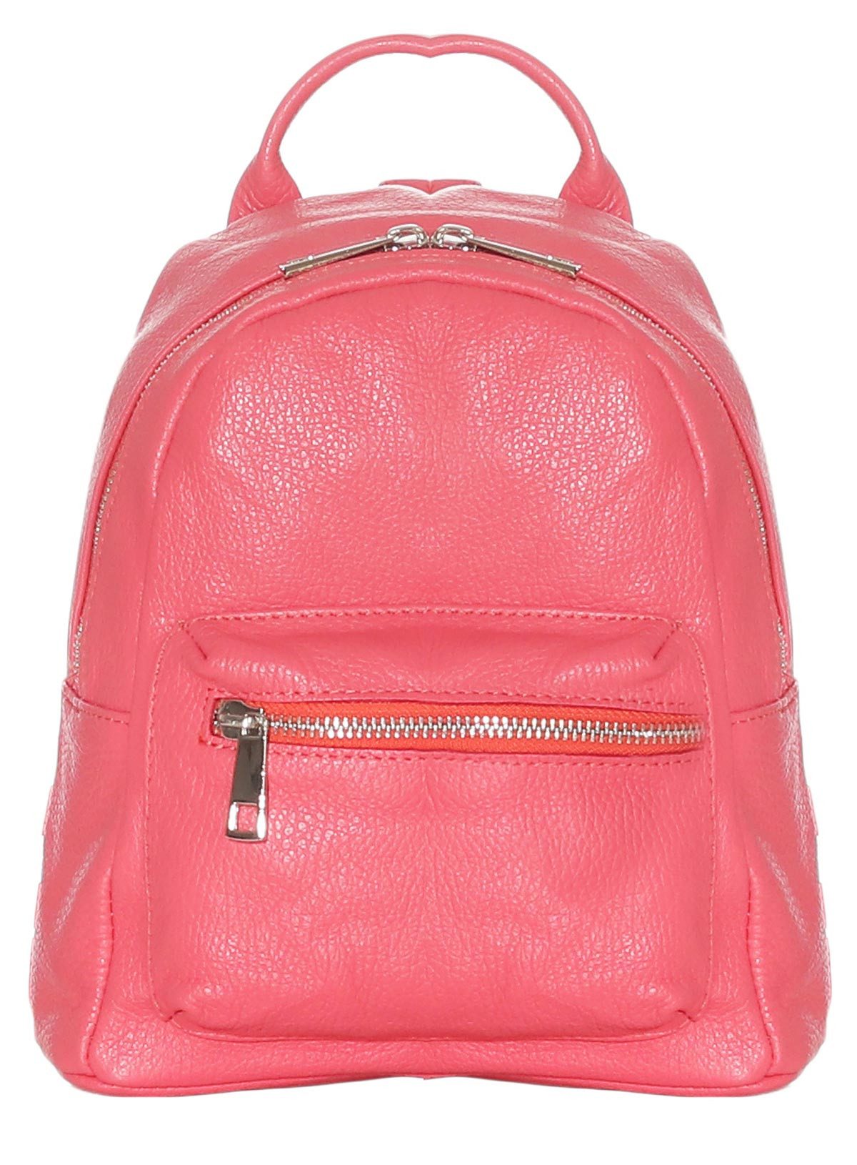 malito more than fashion Cityrucksack malito Damen Rucksack, Handtasche in trendigen Farben, Echtleder, aus 100% Echtleder