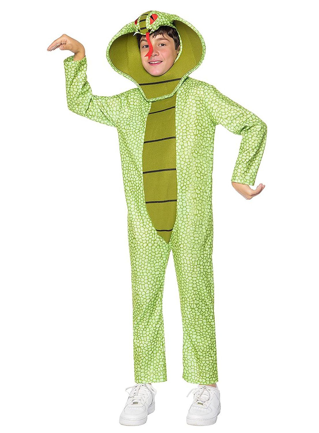 Funidelia Kostüm Schlange - Halloween Kostüm Kinder Junge Mädchen, Kobra, übernehmen Sie!