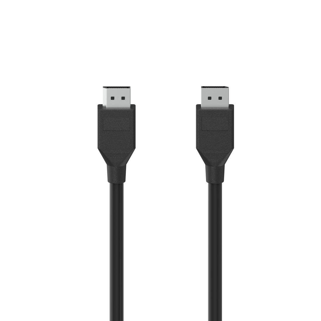 Hama DisplayPort-Kabel, DP 1.2, Ultra-HD 4K, 1,50 m USB-Kabel, DisplayPort, (150 cm), Datenübertragungsrate: 21,6 Gbit/s Max. Auflösung: 4k (4096 x 2160)