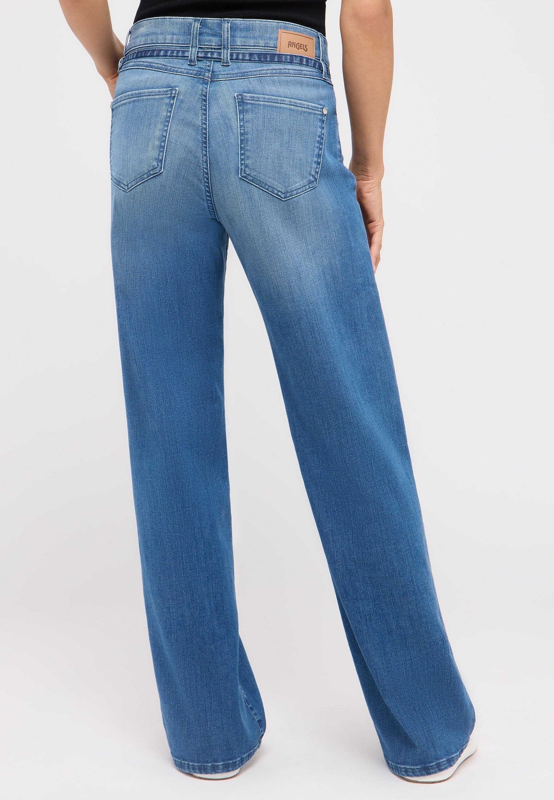 ANGELS Relax-fit-Jeans LIZ BELT mit integriertem günstig online kaufen