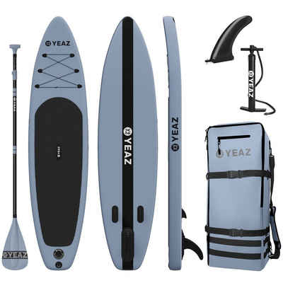 YEAZ Inflatable SUP-Board MARINA - EXOTRACE - SET sup board und kit, Inflatable SUP Board, (Set), inkl. Zubehör wie Paddel, Handpumpe und Rucksack