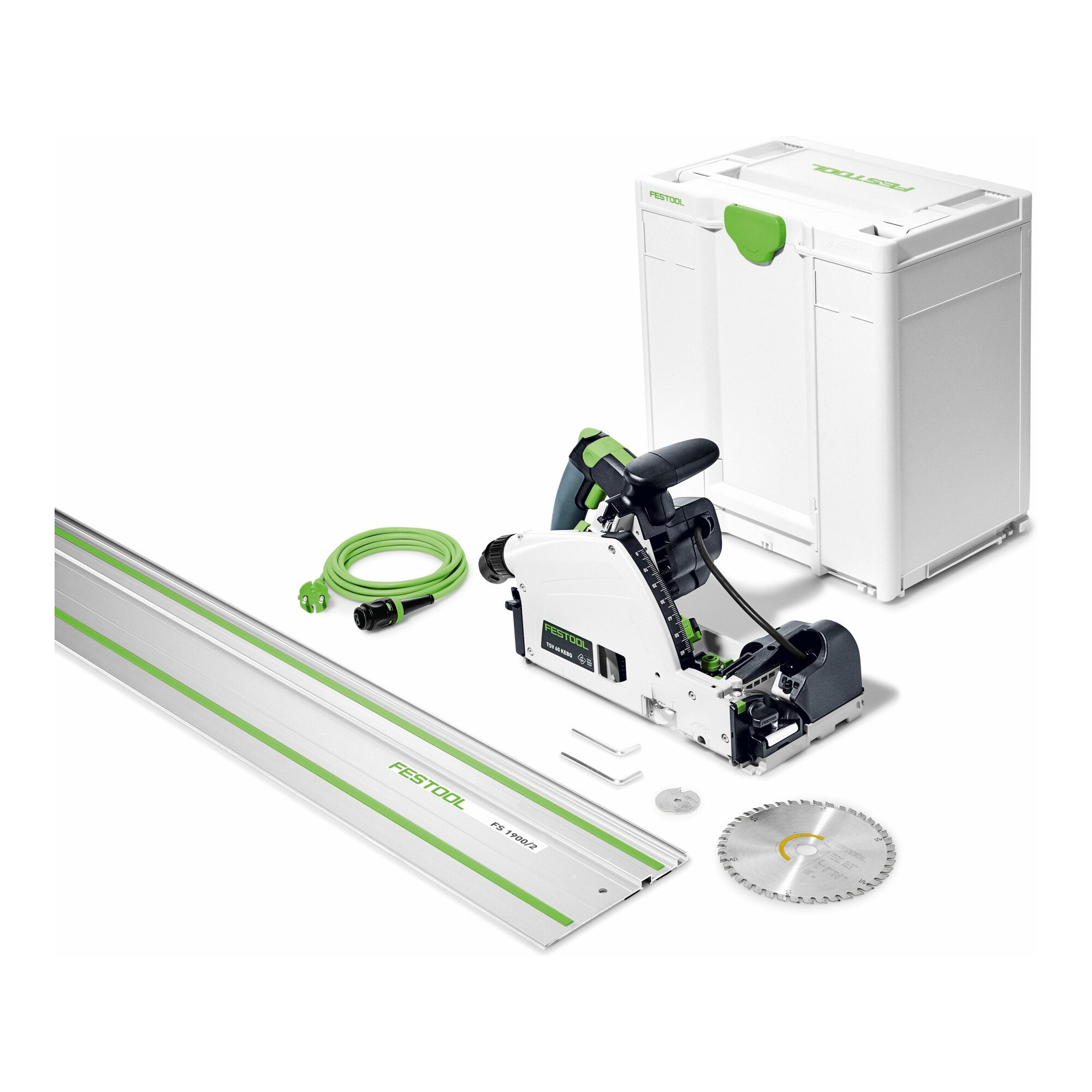 FESTOOL Tauchsäge Festool Vorritzer-Tauchsäge TSV 60 KEBQ-Plus-FS