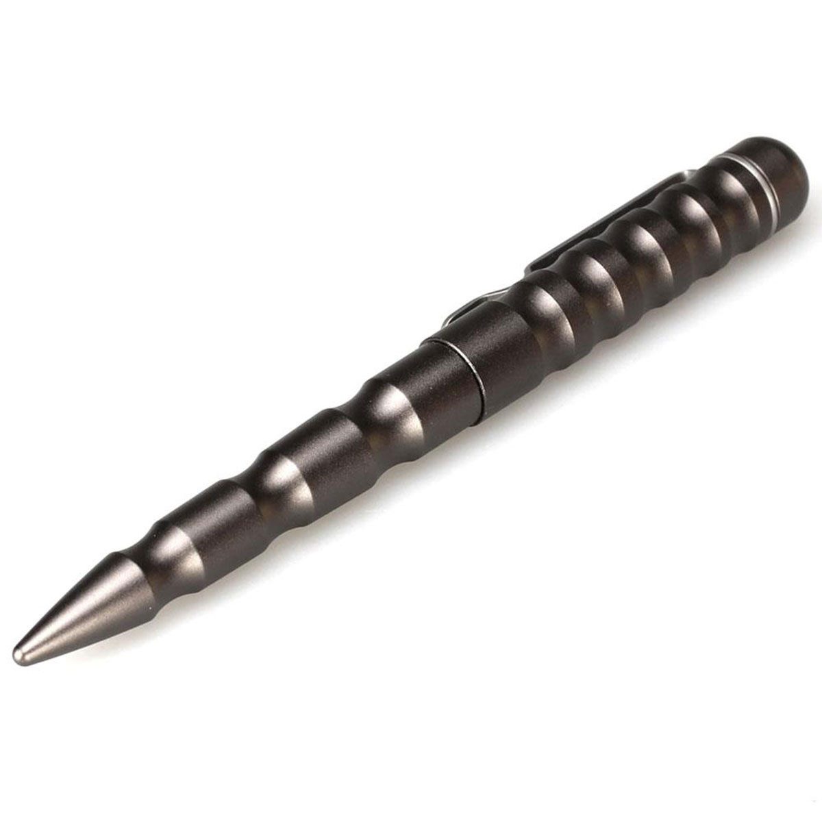 Böker Manufaktur Solingen Kugelschreiber Plus MPP Multi Purpose Pen Grey Tactical Pen, (nein)