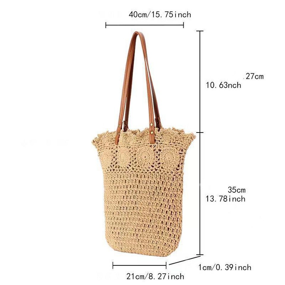 Coonoor Strandtasche Strohtaschen für Damen, Gewebte günstig online kaufen