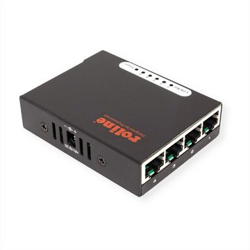 ROLINE Fast Ethernet Switch, Pocket Netzwerk-Switch (5 Ports)