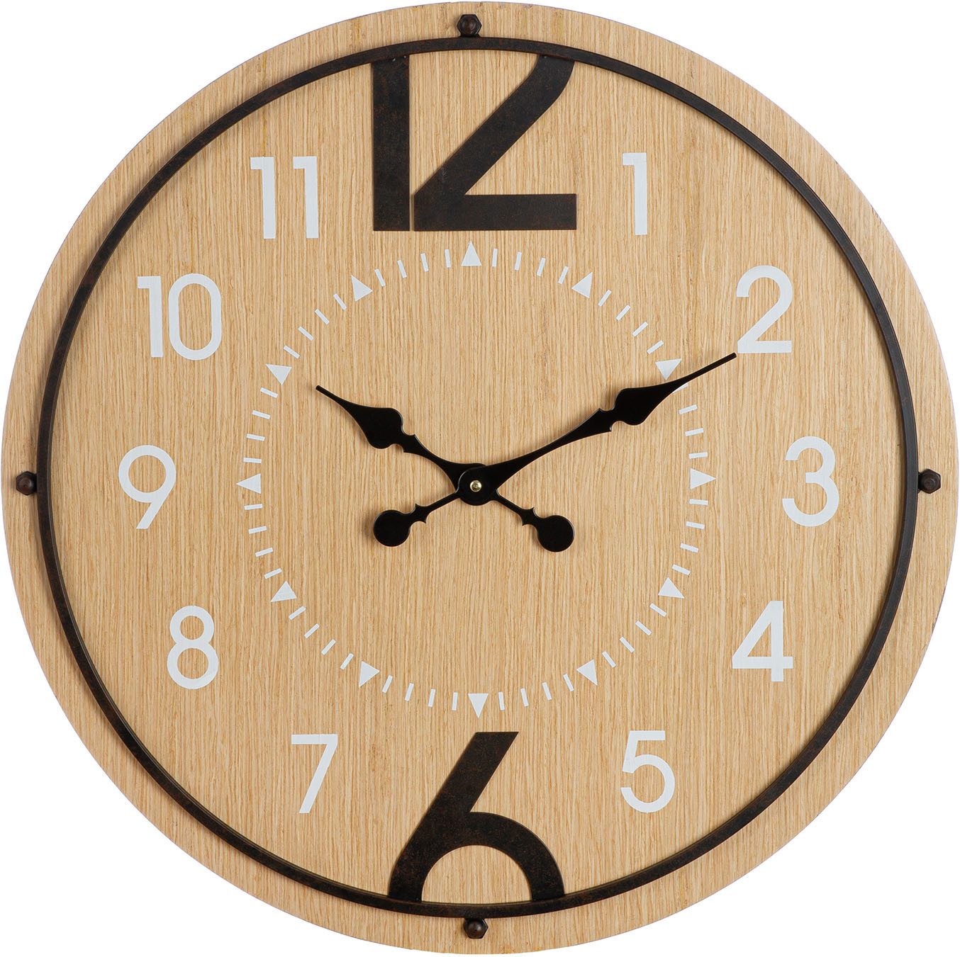 GILDE Wanduhr Wanduhr rund Jonestown