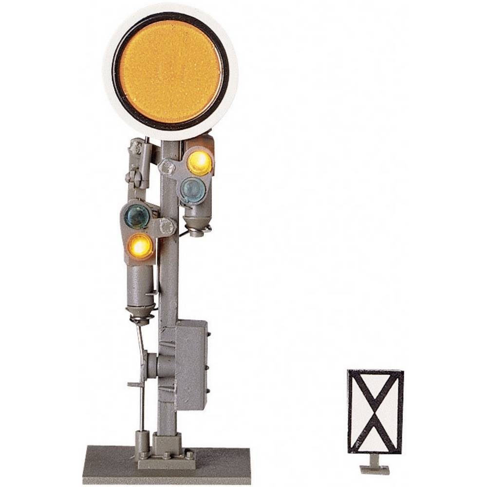 Modelleisenbahn-Signal Form-Vorsignal der DB, 2-begriffig
