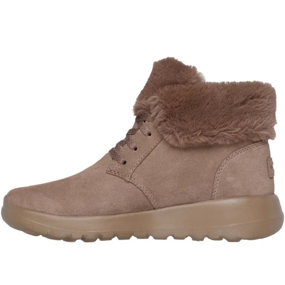 Skechers On-The-Go Joy Damen Stiefeletten Boots Schuhe 144334-BRN Stiefelette Komfort