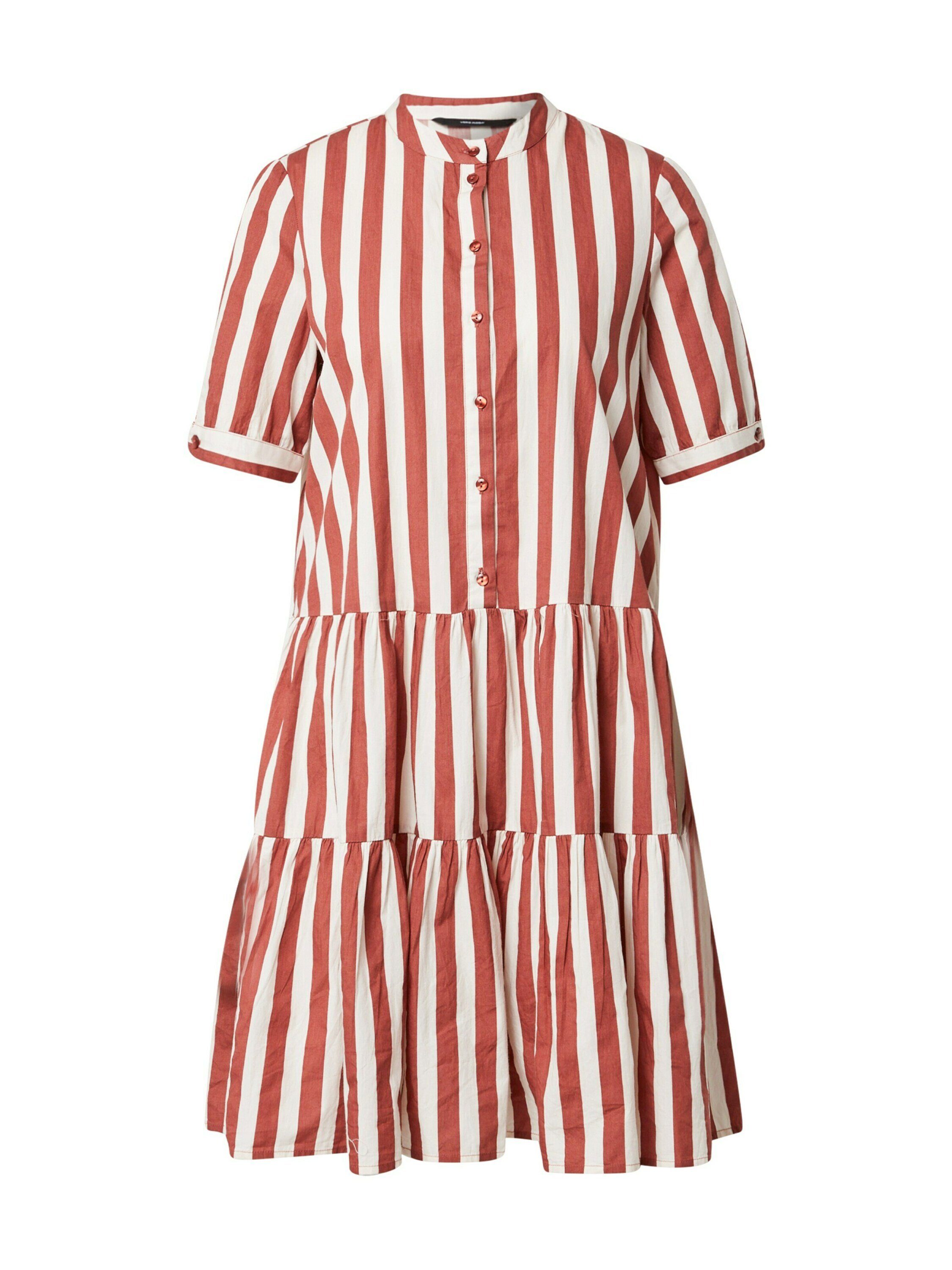 Vero Moda Blusenkleid Delta (1-tlg) Drapiert/gerafft