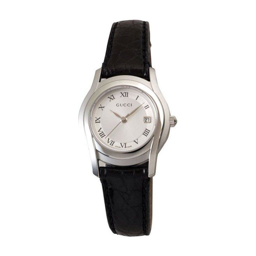 YA055505, Quarzuhr GUCCI Made, geprägtes Swiss Lederband