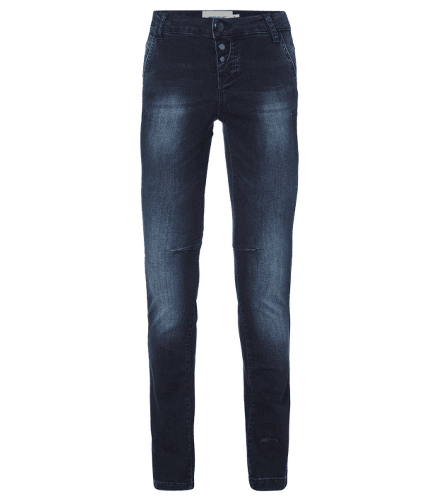 soyaconcept Regular-fit-Jeans »soyaconcept Jeans zeitlose Damen Stretch-Hose  mit leichter Waschung Freizeit-Hose Dunkelblau« online kaufen | OTTO