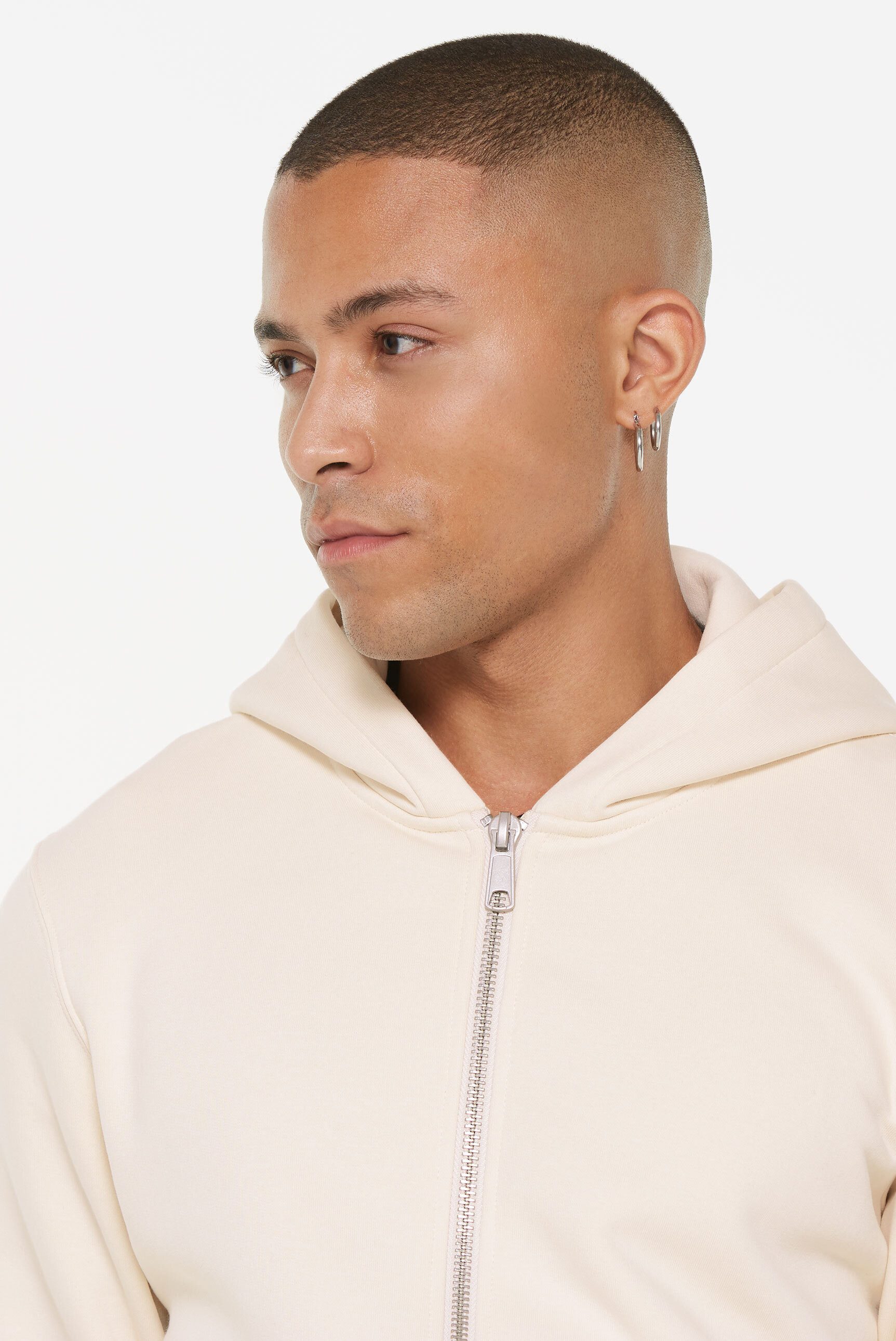 Harlem Soul Kapuzensweatjacke mit Baumwolle