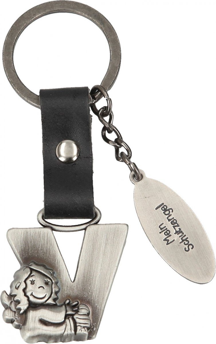 Depesche Schlüsselanhänger Schutzengel Buchstabe Alphabet Anhänger Beschütz günstig online kaufen