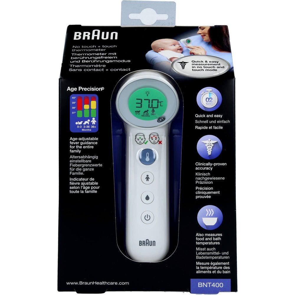 Stirn-Fieberthermometer Thermometer Berührungsmessung