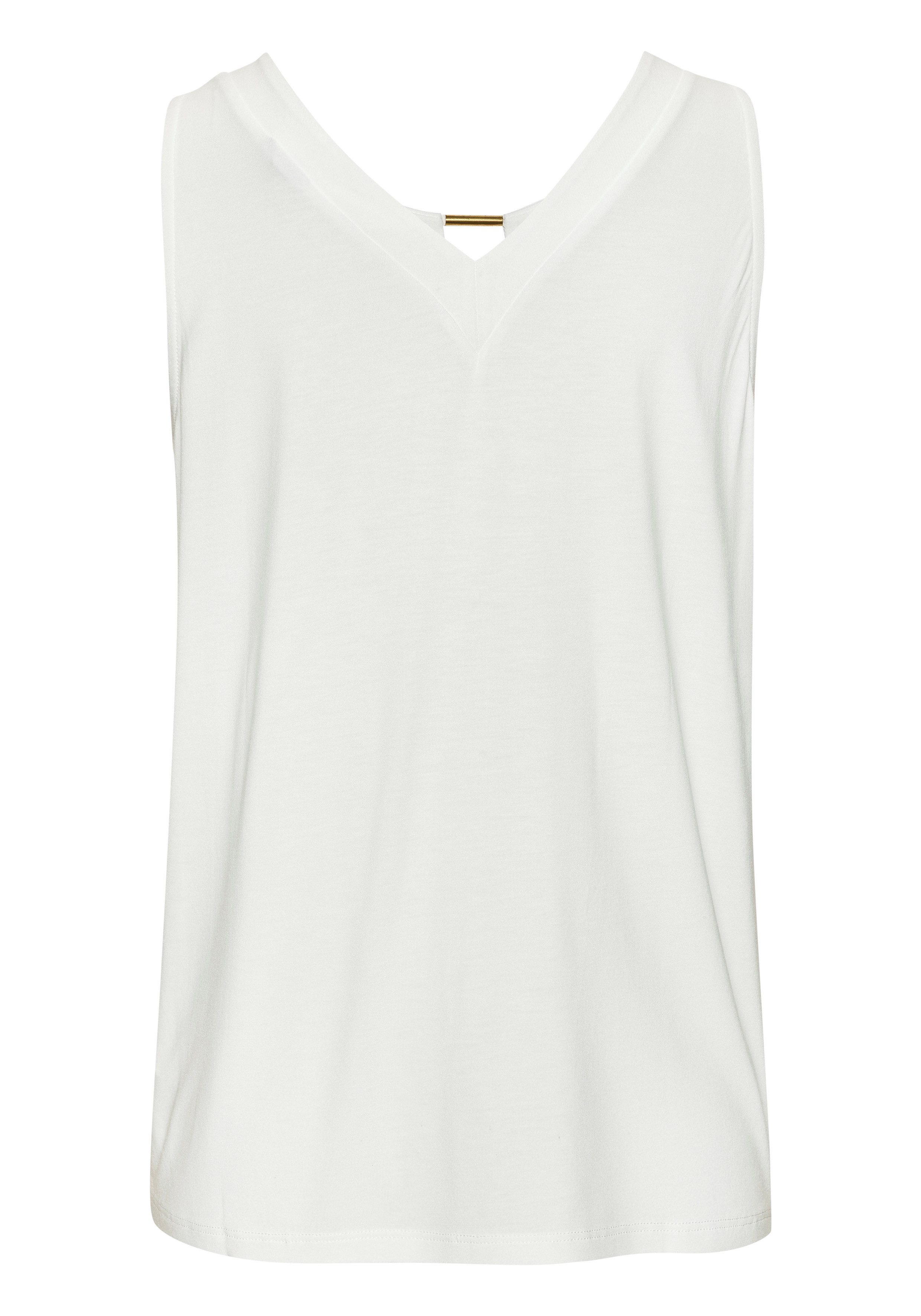 LASCANA Trägertop mit Zieraccessoire, weiche Viskose