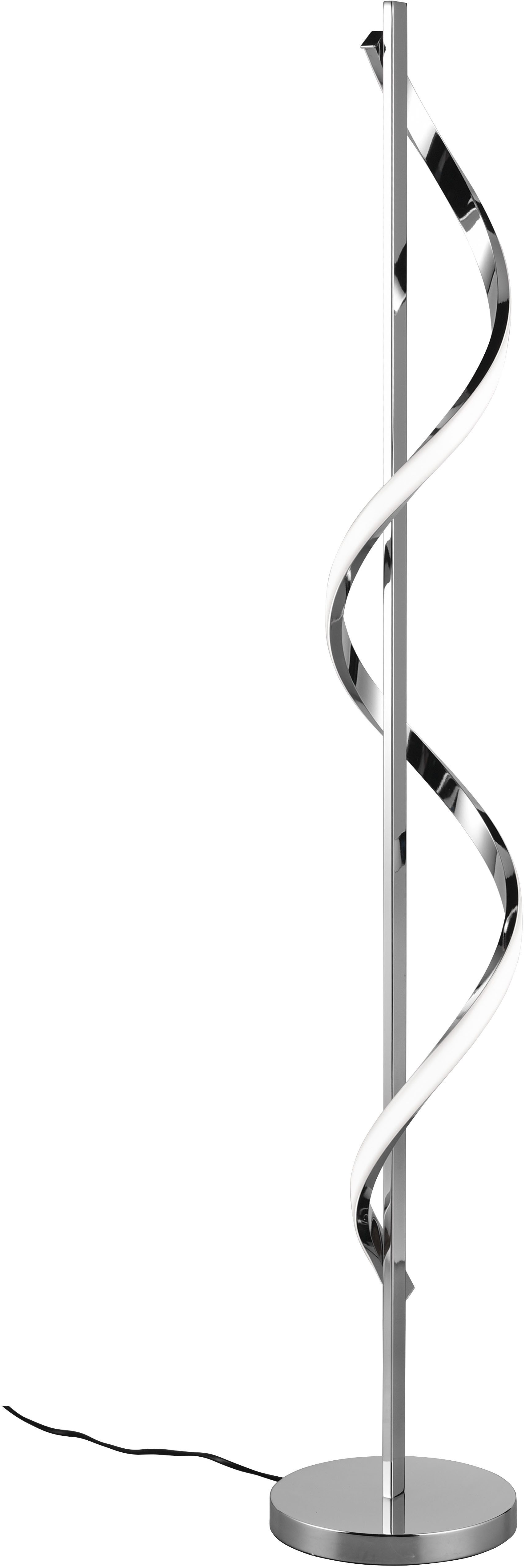 LED Stehlampe ISABEL, Stehlampe mit Fußschalter, 21,5W LED kaltweiß 4000K 2600 Lumen