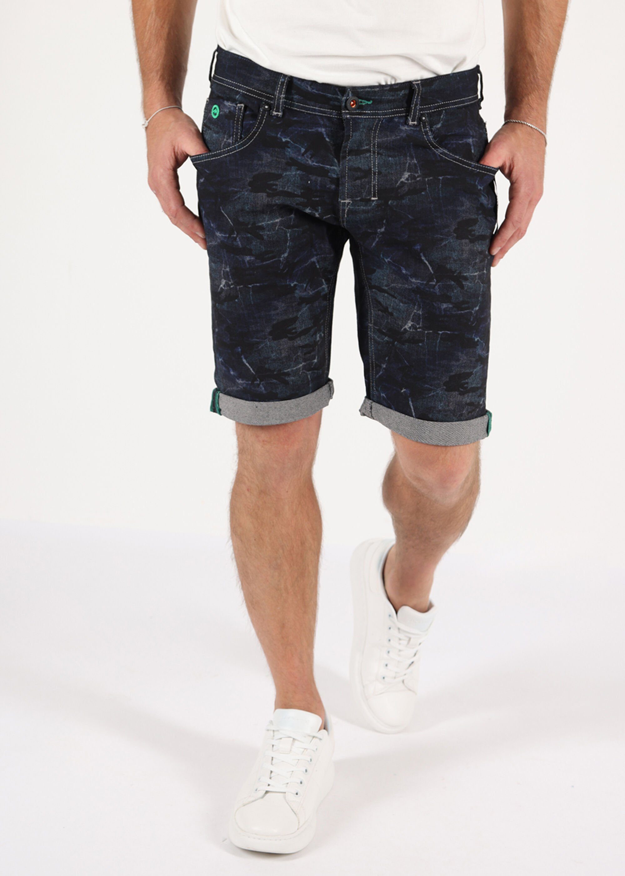 Miracle of Denim Regular-fit-Jeans Thomas im Five-Pocket Design Army Blue