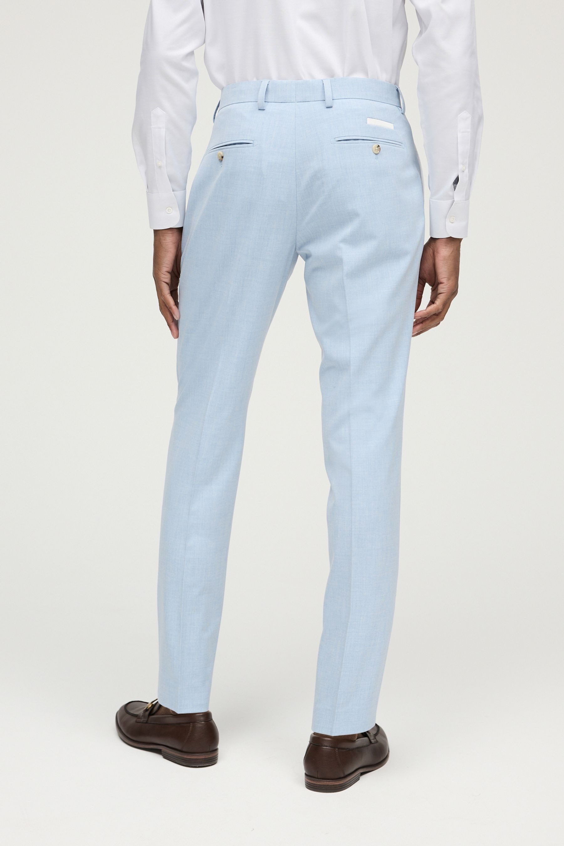 Next Anzughose Paspelierter Anzug im Skinny günstig online kaufen