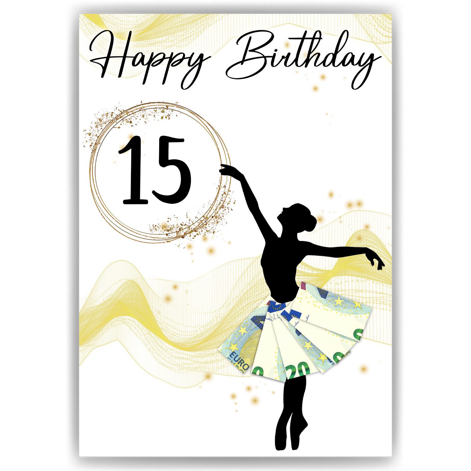 Tigerlino Poster Geburtstag Geldgeschenk Frauen Freundin günstig online kaufen