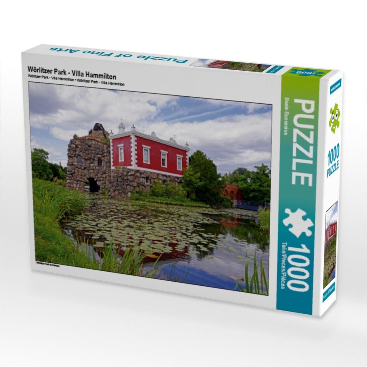 Teile cm Hammilton Bild Villa Puzzle 64 CALVENDO - Foto-Puzzle Lege-Größe 1000 Park Wörlitzer 48 Fotine, Puzzleteile CALVENDO x 1000 Puzzle von