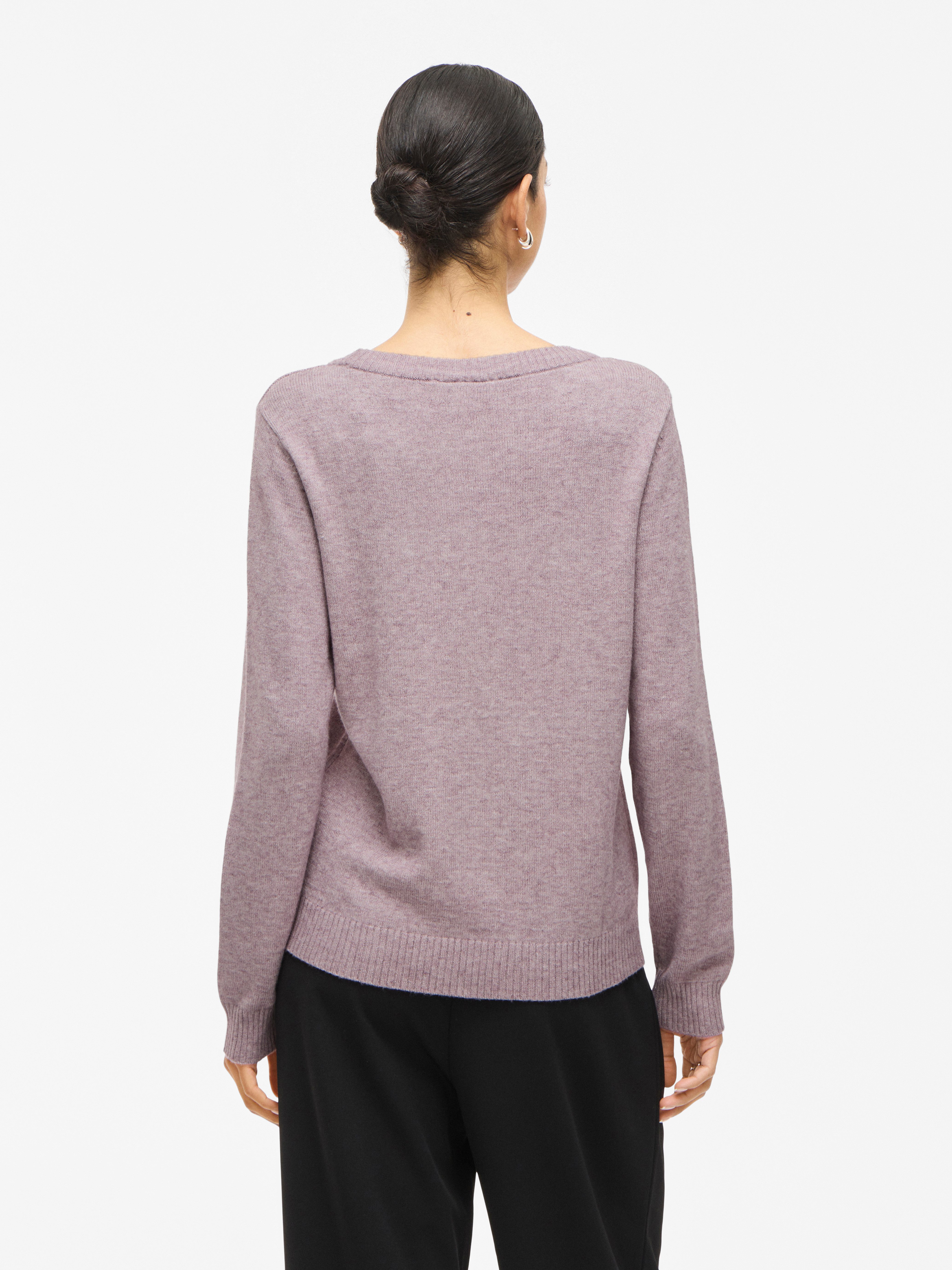 Vila Rundhalspullover VIRIL O-NECK L/S KNIT günstig online kaufen