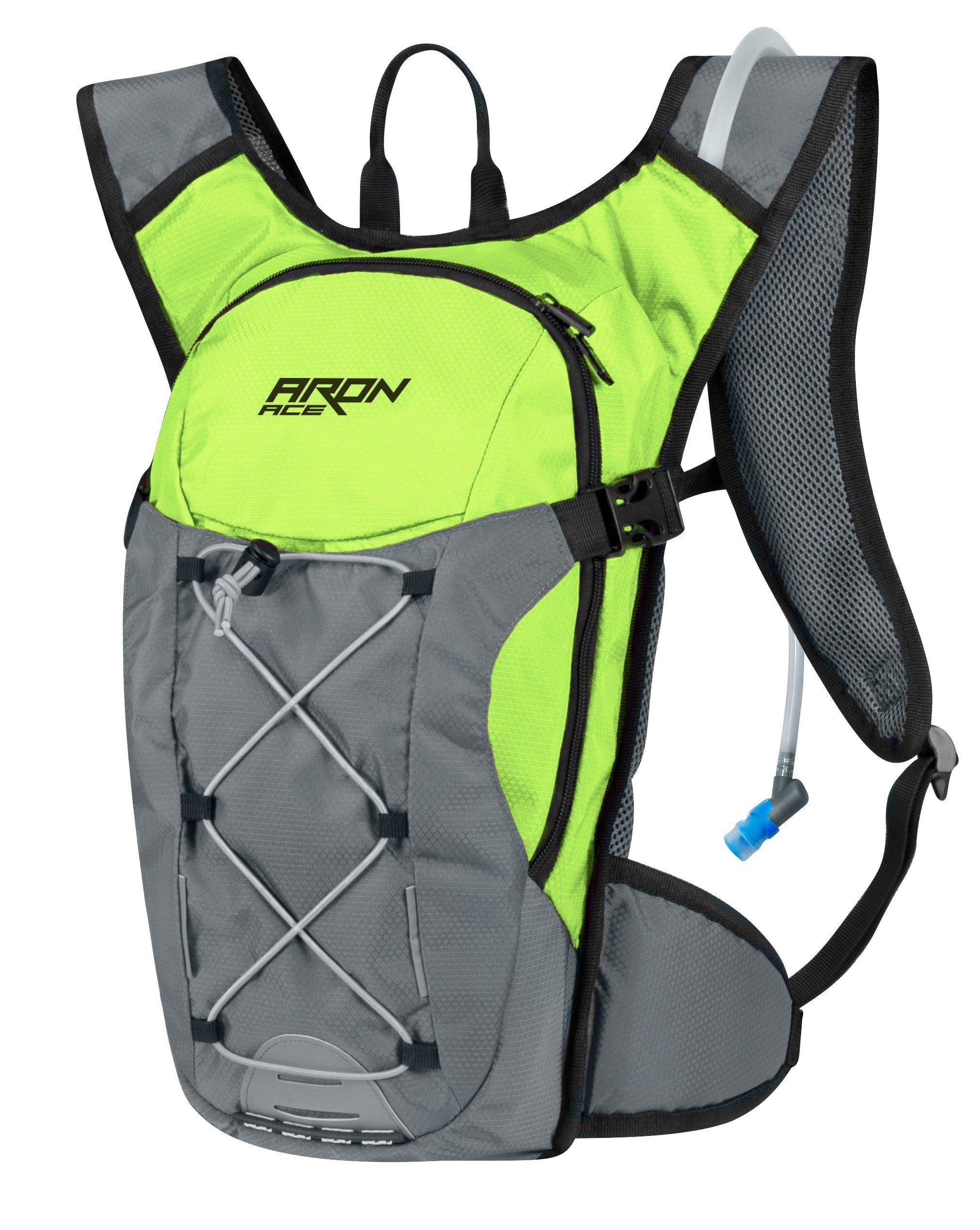 FORCE Fahrradrucksack Rucksack FORCE ARON PRO PLUS 10L+2L