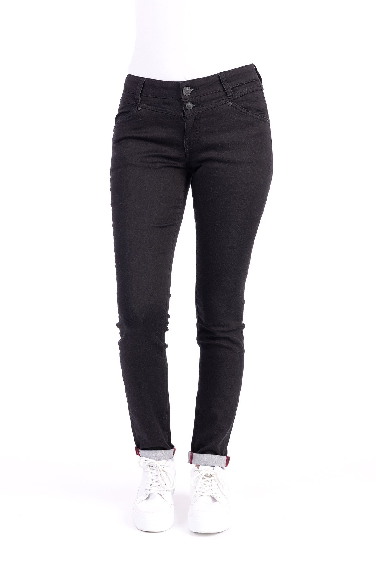 Blue Monkey 5-Pocket-Jeans Sandy Jogg-Denim