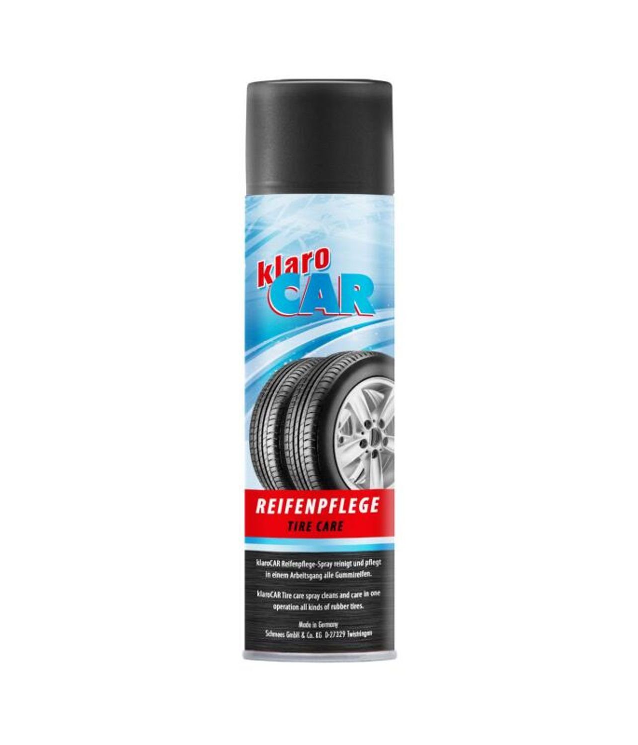 12x 300ml klaroCAR Reifenpflege Reinigungsmittel Auto Spray Reifenpflege