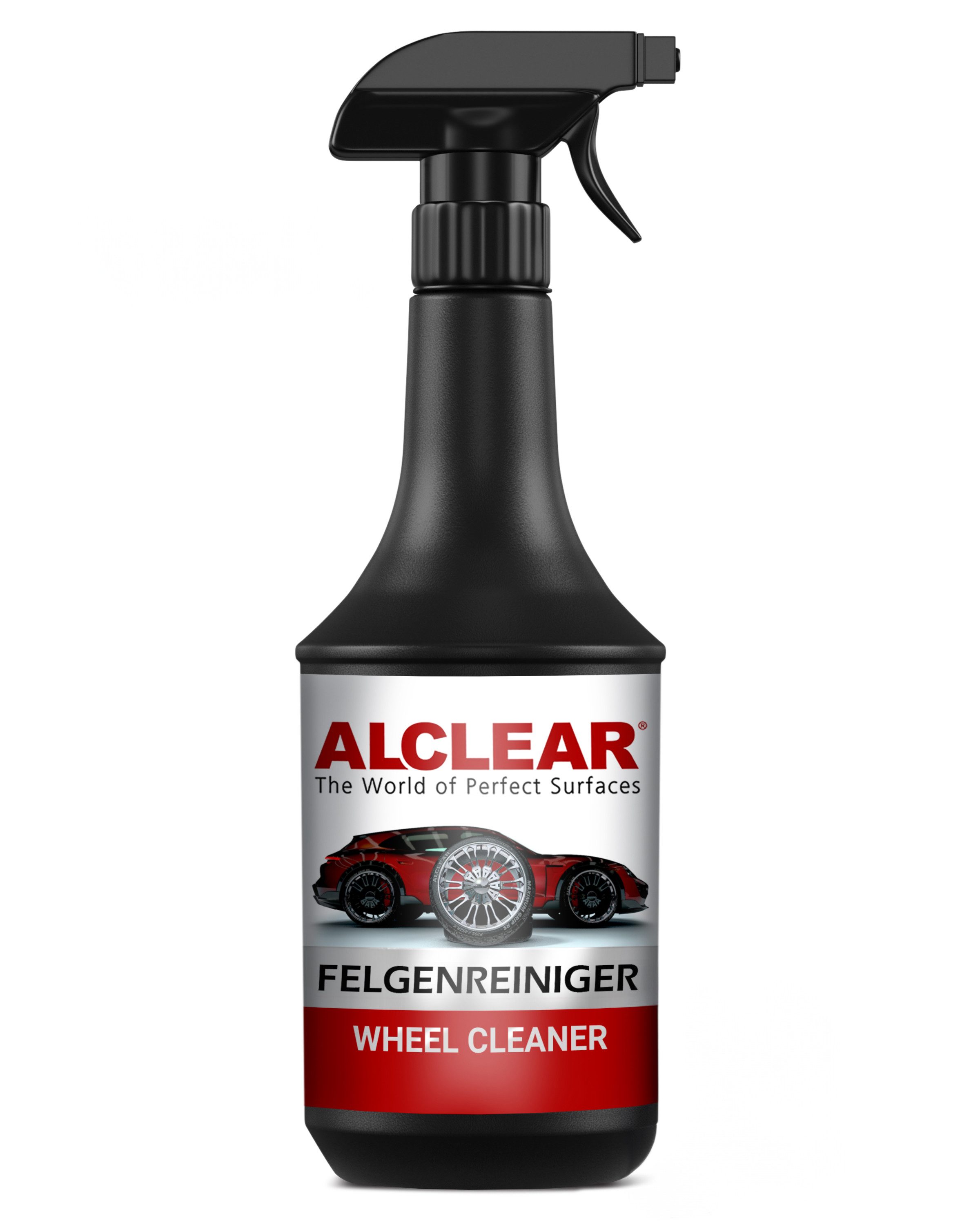 ALCLEAR 721FR Premium Auto Felgenreiniger, säurefrei mit Farbindikator, 1l Auto-Reinigungsmittel