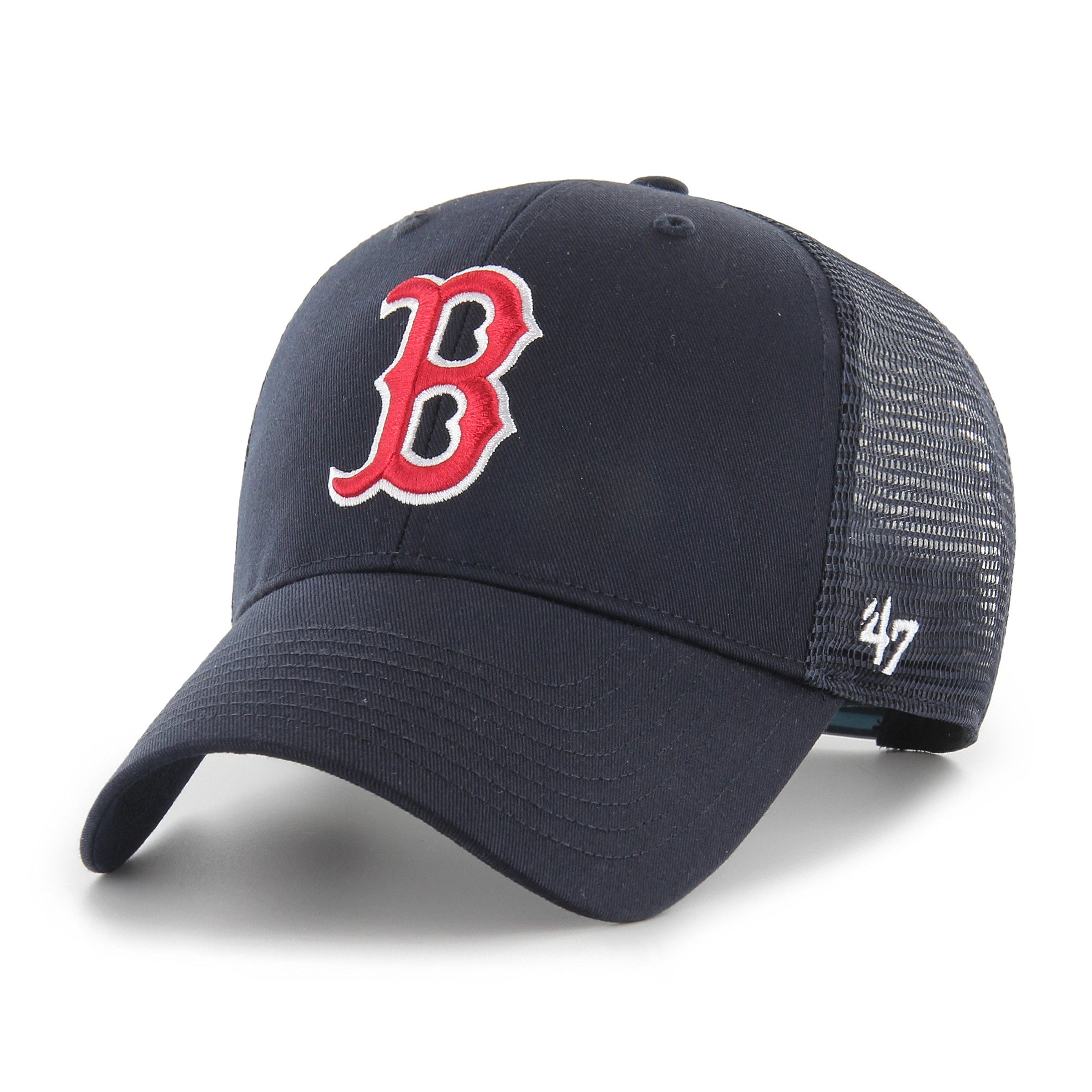 '47 Brand Trucker Cap '47 Brand Cap MLB Boston Red Sox Branson ’47 MVP Navy (Basecap, Meshcap, Trucker Kappe)