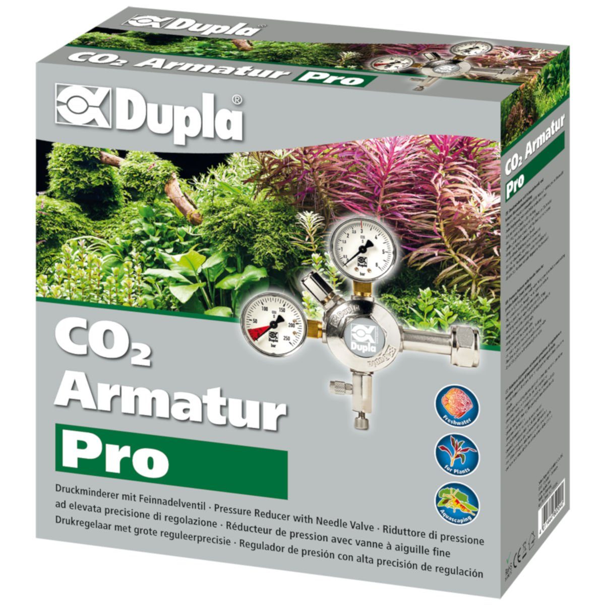 Dupla Druckminderer CO2 Armatur Pro Druckminderer