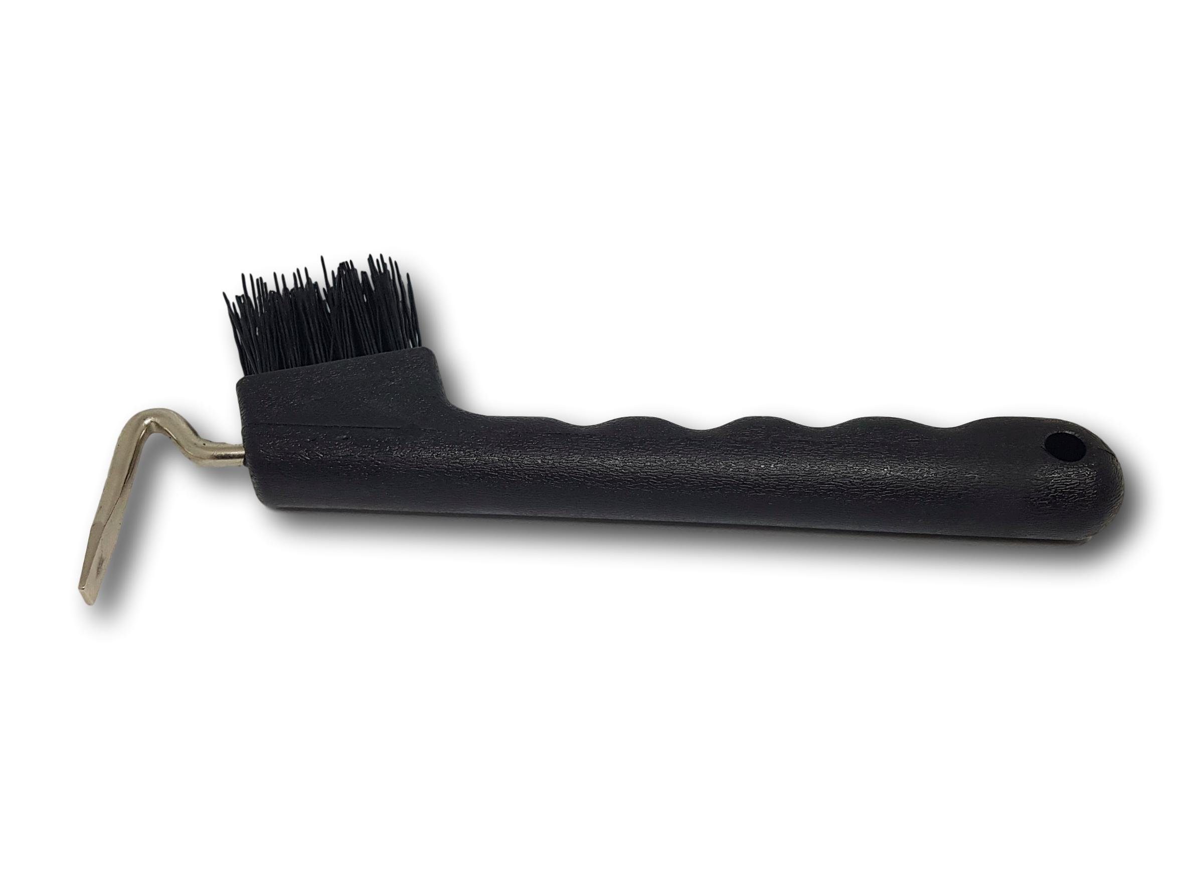 Pferdelinis Pferdebürste Hufkratzer Pferde Esel Ziegen Huf Bürste ergonomischen Griff, Kunstfaser