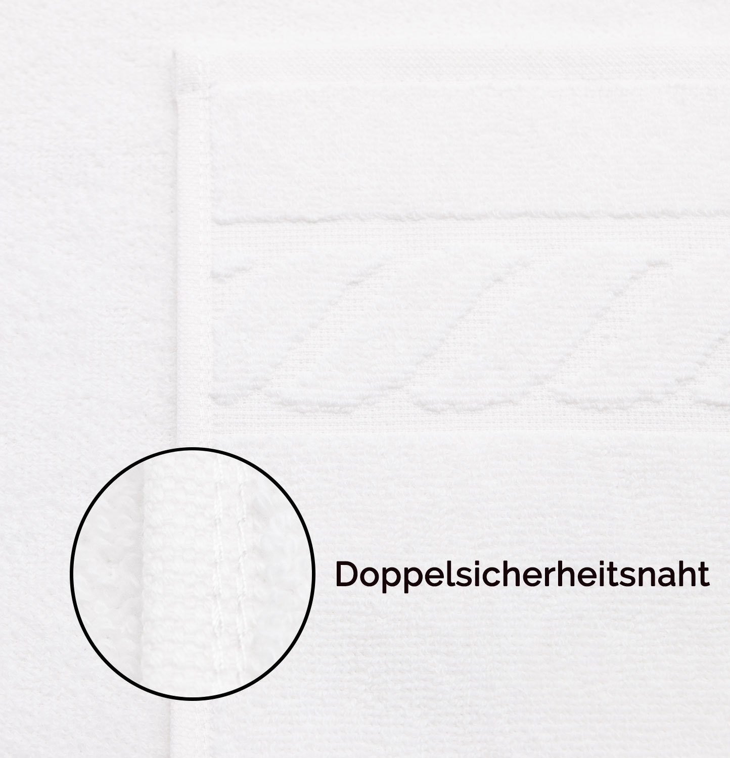 ZOLLNER Badetücher, Frottier (2-St), 100% x 100 Baumwolle, Hotelwäschespezalisten 150 vom cm