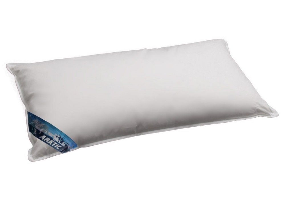 Arktic Daunenkissen Air-O-Cell 3-Kammer Kissen, Seitenschläfer, Rückenschläfer, 3-Kammer Kissen, kuschelig weich und nachhaltige Stützkraft