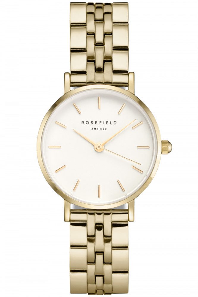 ROSEFIELD Quarzuhr The Small Edit Goldfarben
