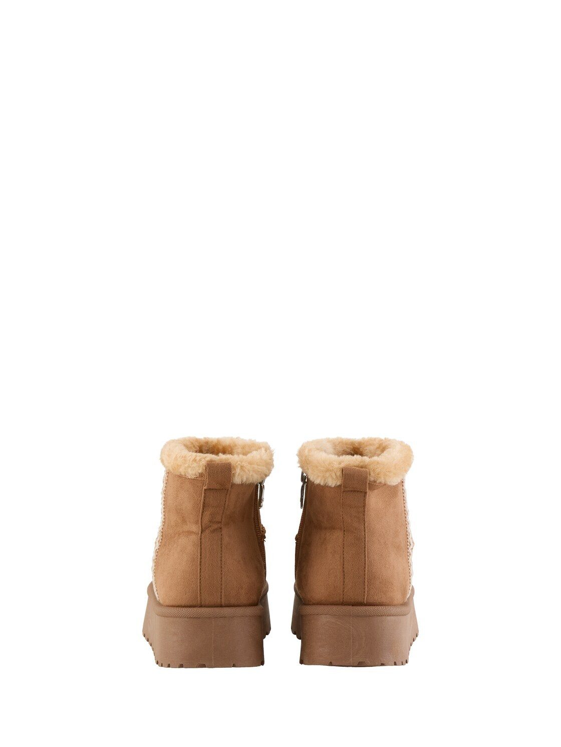 TOM TAILOR Gefütterte Schneestiefeletten mit Plateau-Sohle günstig online kaufen