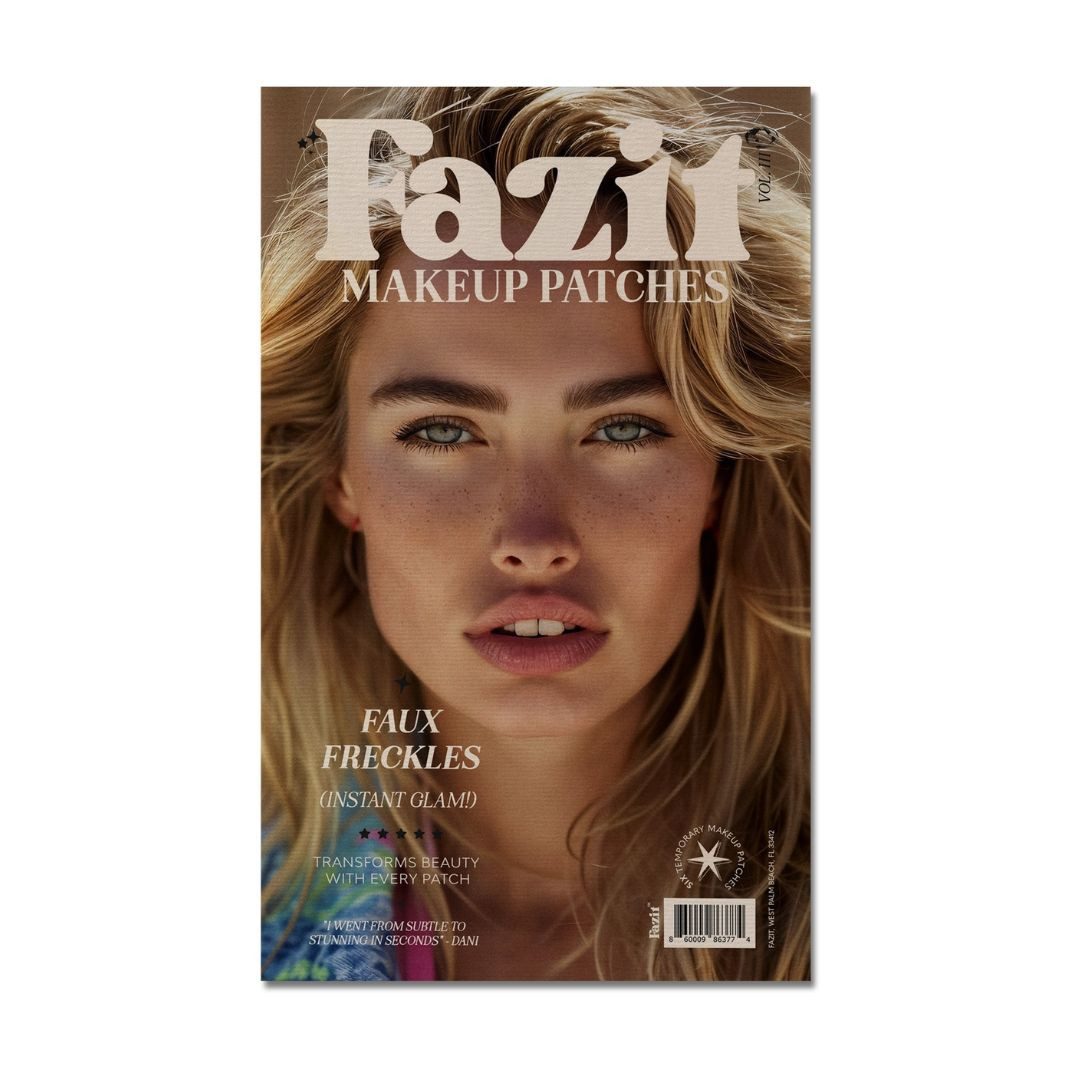 suebidou Schmuck-Tattoo Gesichts Татуювання Stardust Sommersprossen Make Up Patches, 6 Patches, glamouröser Look