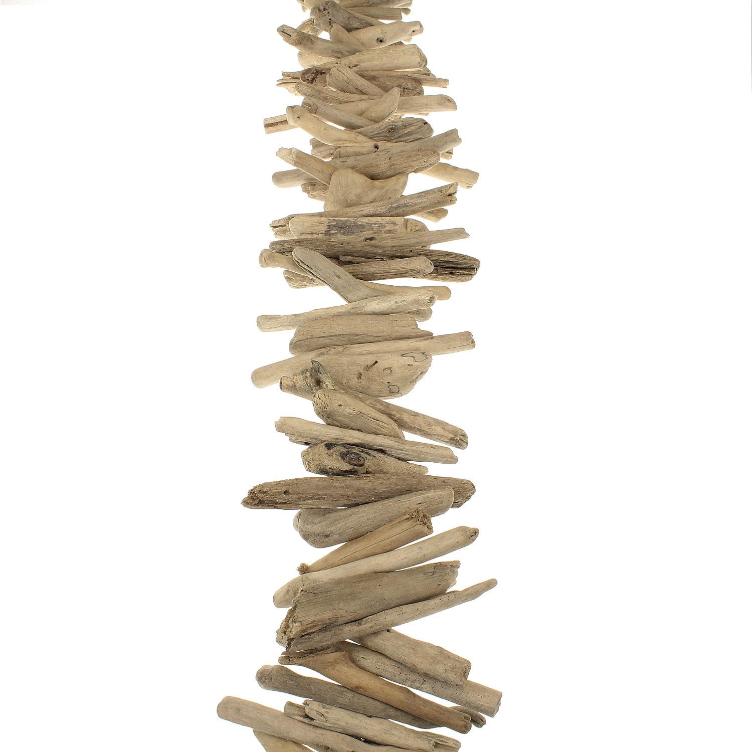 Macosa Home Вешалки для украшений Treibholzgirlande 50 cm Holzgirlande Holz Girlande Treibholz (Holzgirlande Holzhänger, Вешалки для украшений Hängedeko maritim Meditera), Sommer-Dekoration Wanddeko Deko zum hängen