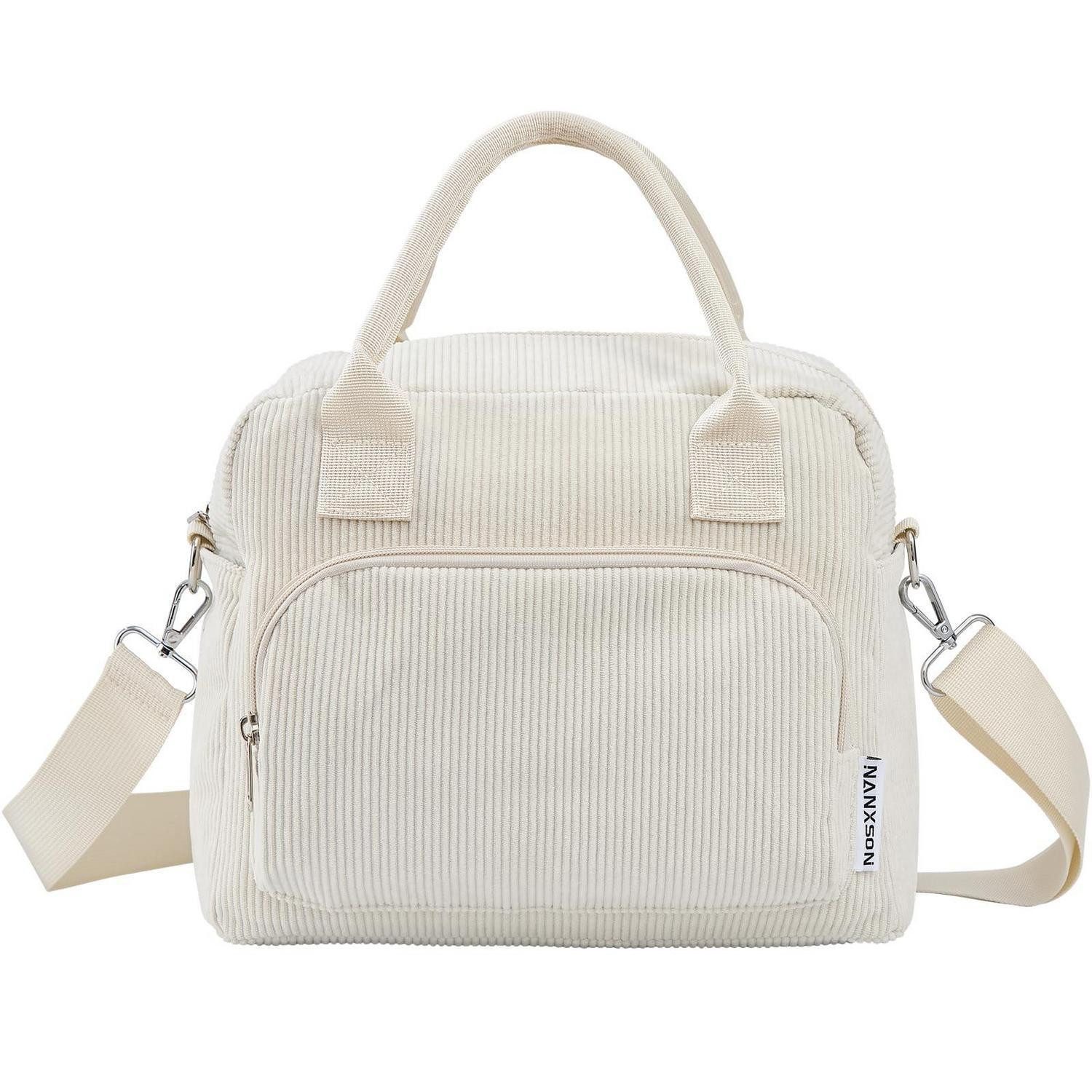 LuxusKollektion Kühltasche Kühltasche Kühlbox Lunchbox Frauen Männer Picknick 12L Beige