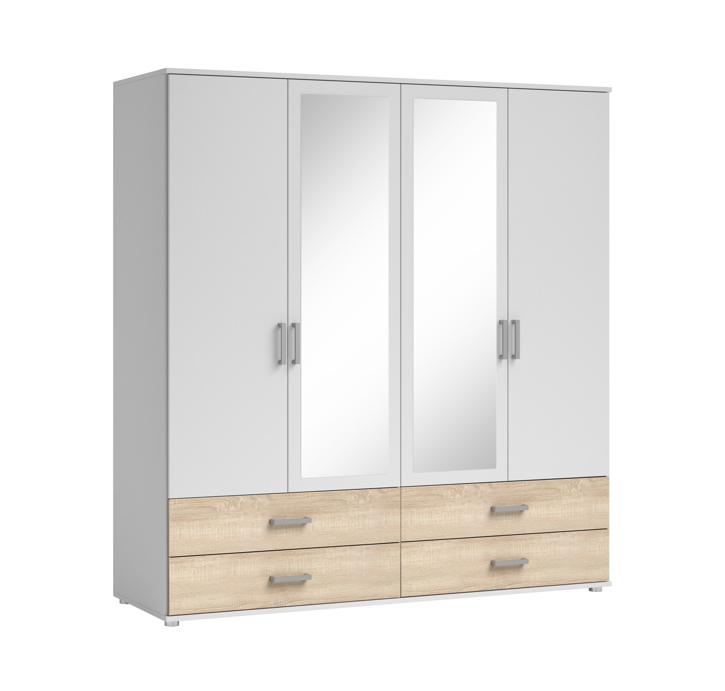 Pol-Power Kleiderschrank 180 x 190 x 51 cm (B/H/T)