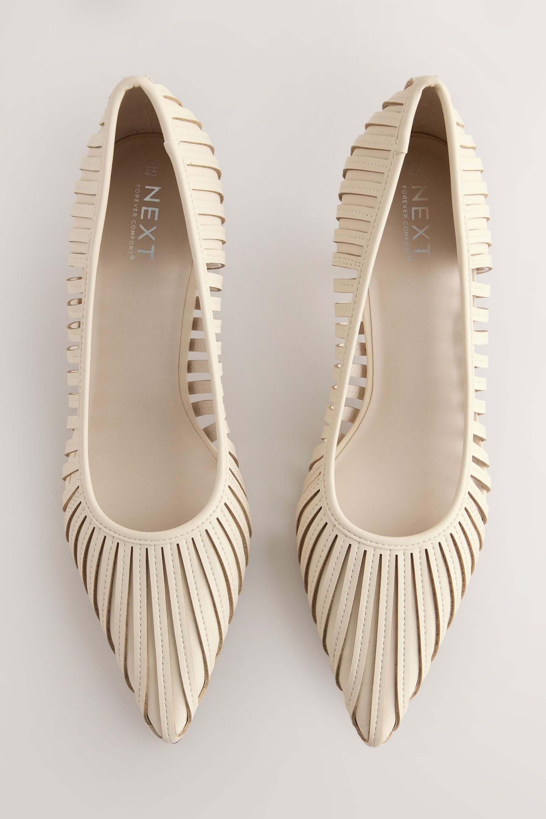 Next Forever Comfort® Pumps mit Cut-Out und Streifen Pumps (1-tlg)