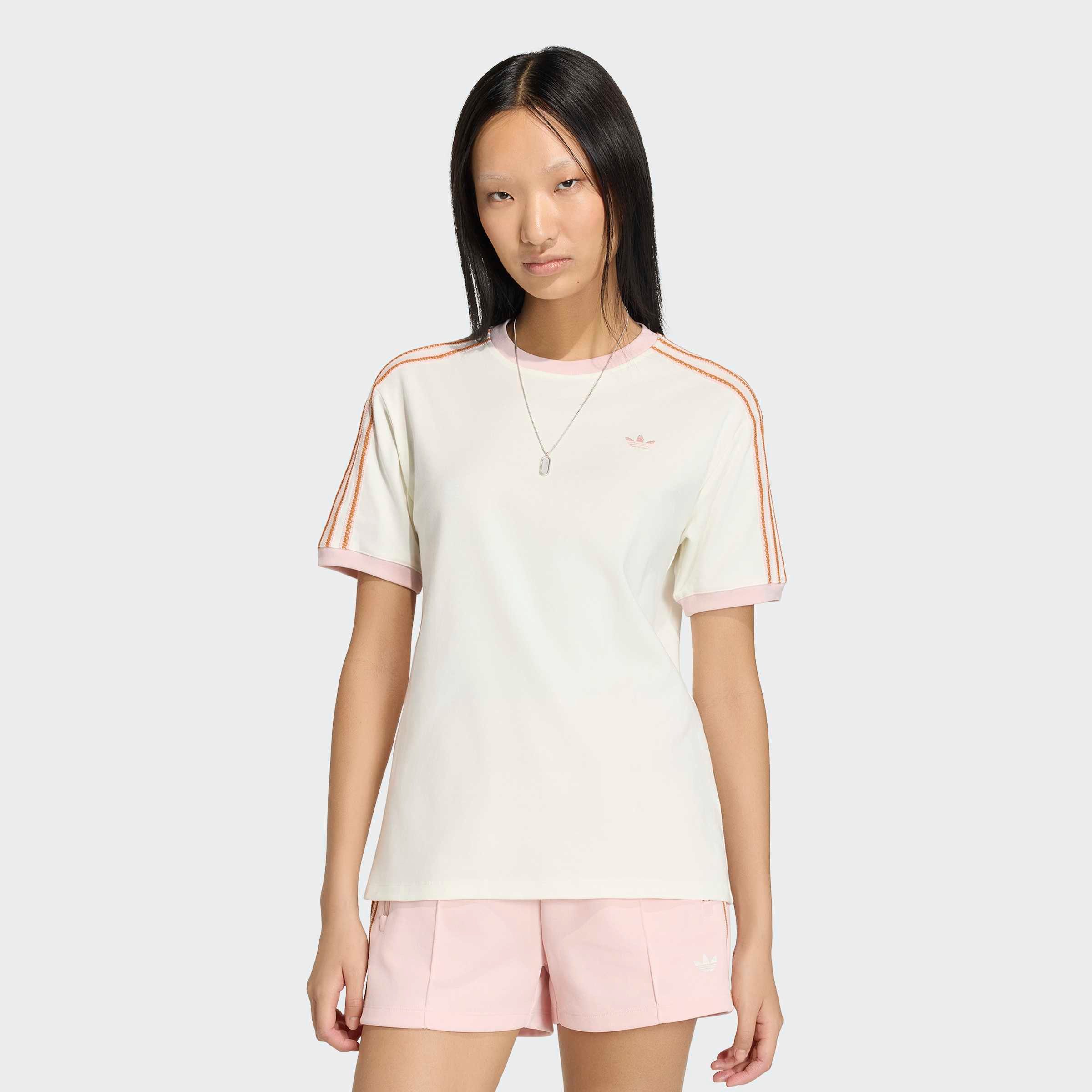 adidas Originals T-Shirt 3S TEE mit sportlichem Stil, ohne Verschluss, in normaler Länge