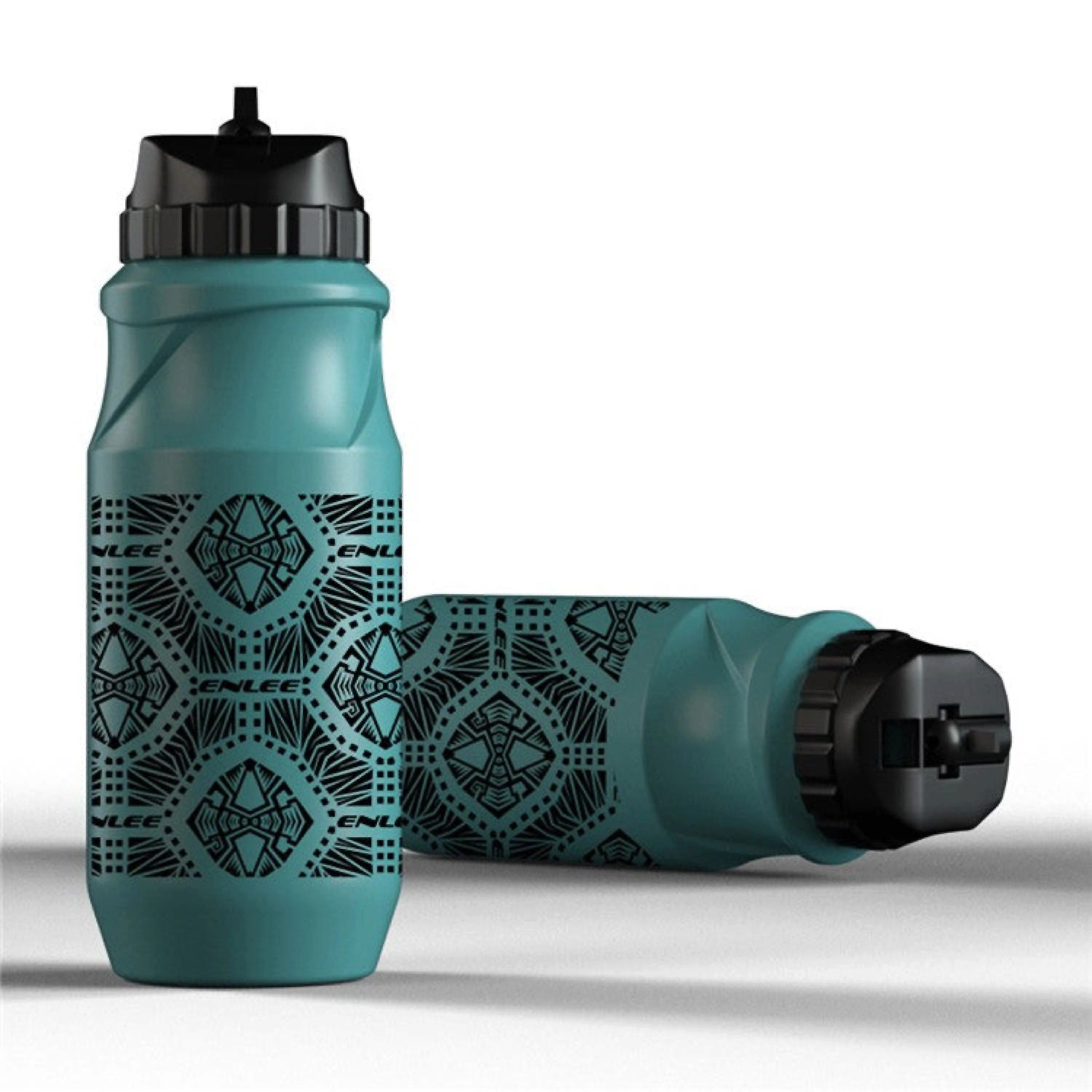 Sport-Knight® Trinkflasche Trinkflasche 650ml für Mountainbike & Gym – BPA-frei, Auslaufsicher