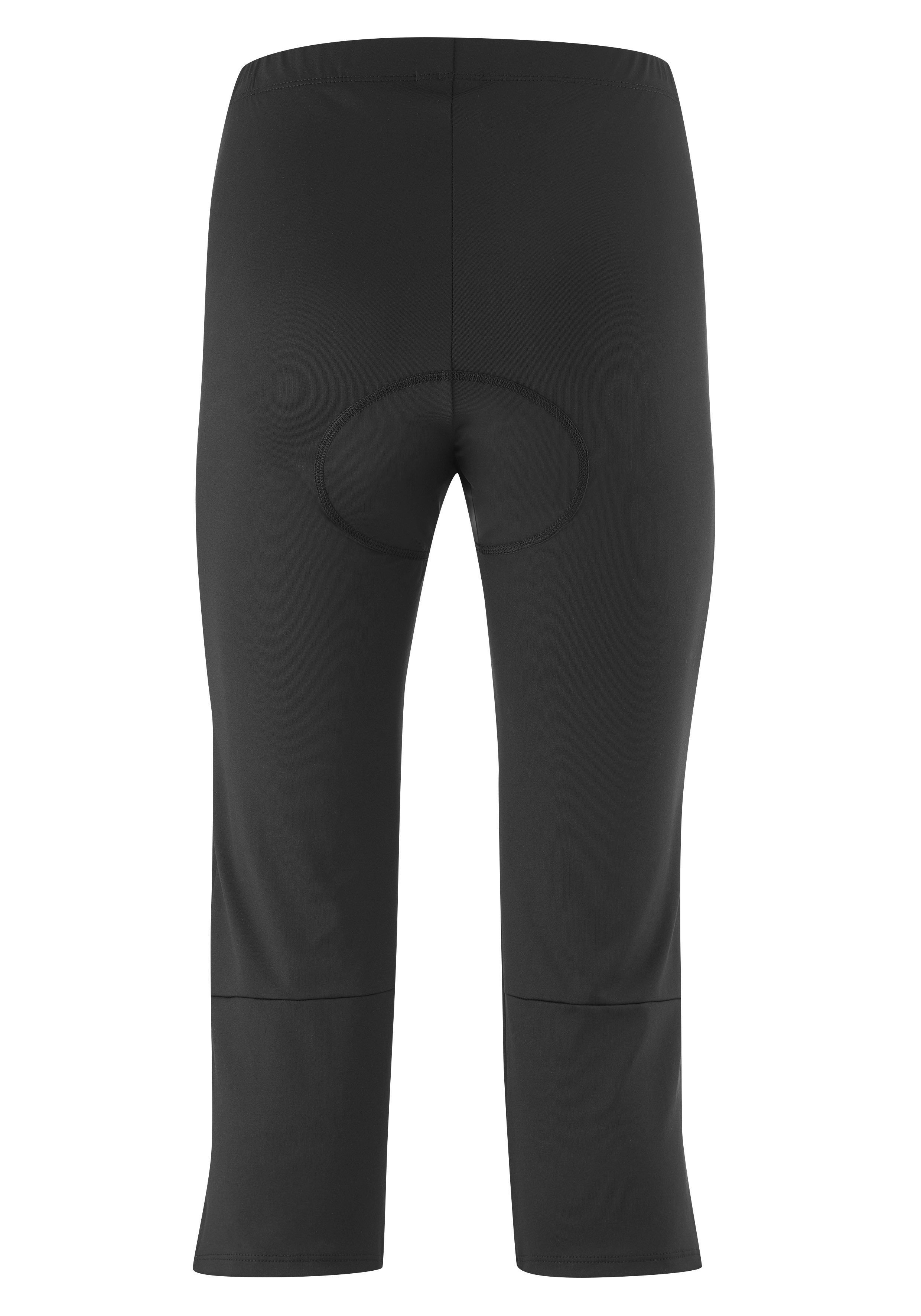 Gonso Fahrradhose Essential Tight 3/4 Flared W Damen Radhose mit Sitzpolster, Radlerhose