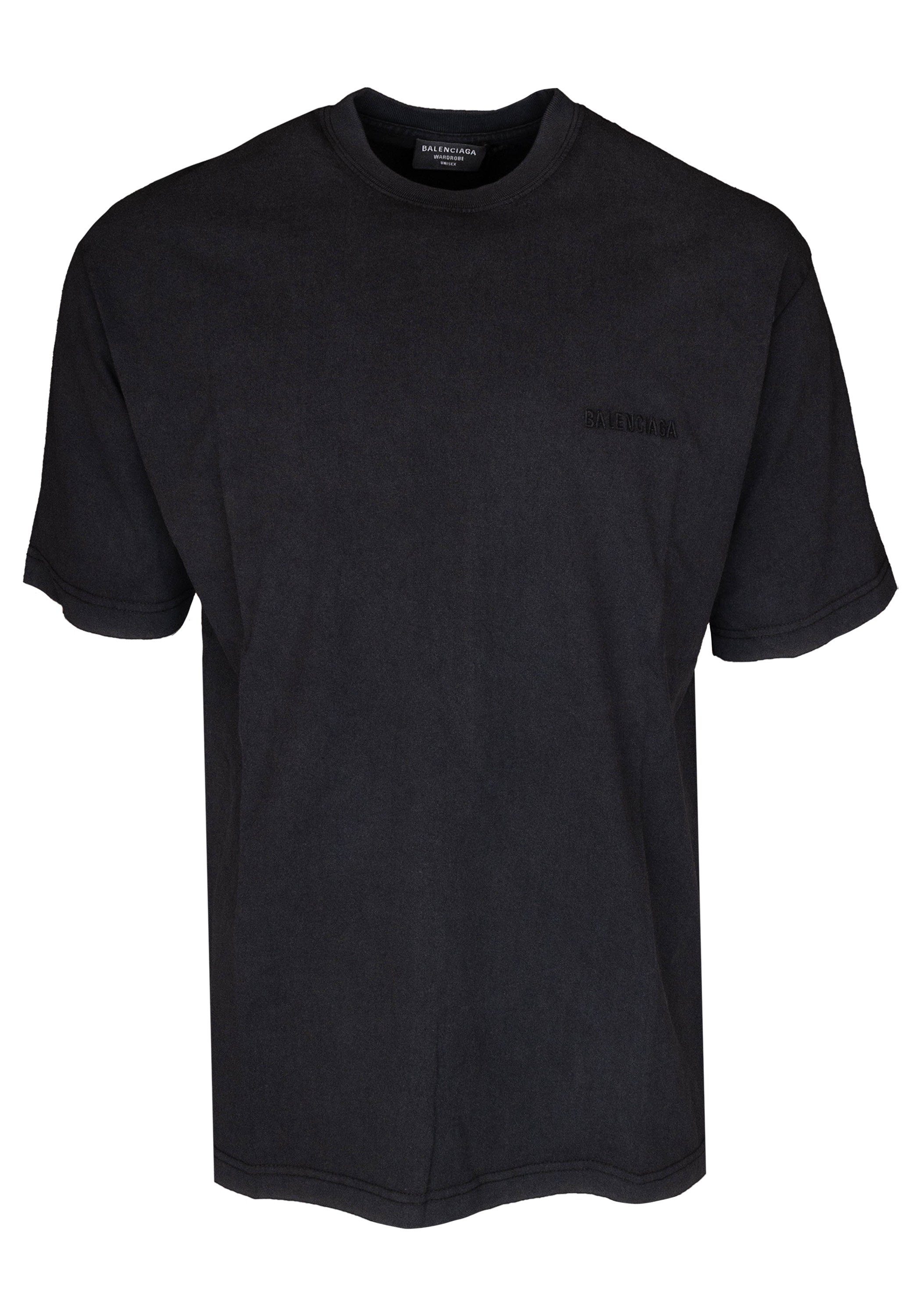 Herren T-Shirt Balenciaga 612966 LOGO Balenciaga T-Shirt TLVB9 TEE