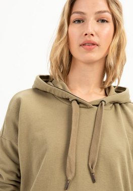 camel active Hoodie in leichter Sweat-Qualität